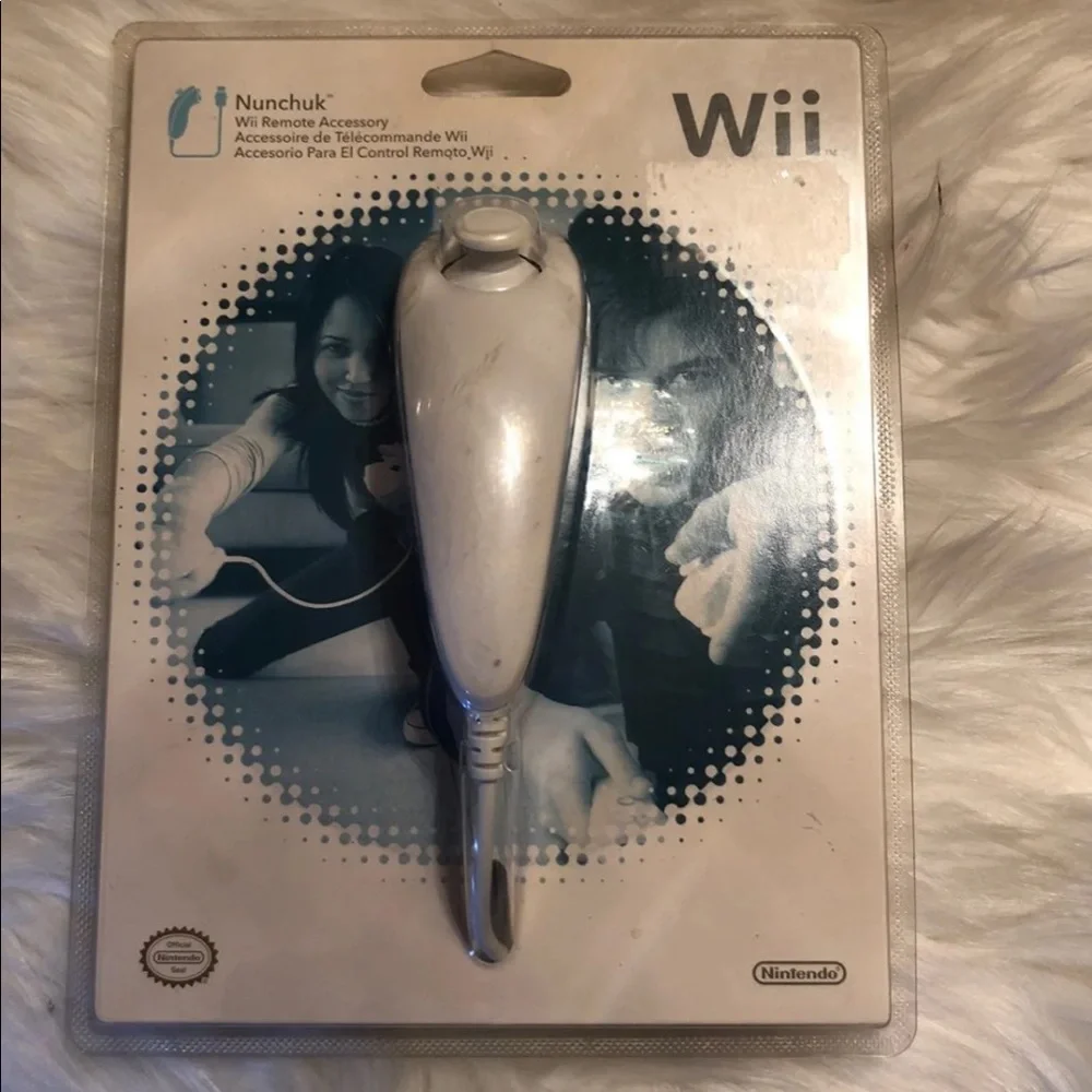 Nintendo WII Nunchuck Remote Accessory White